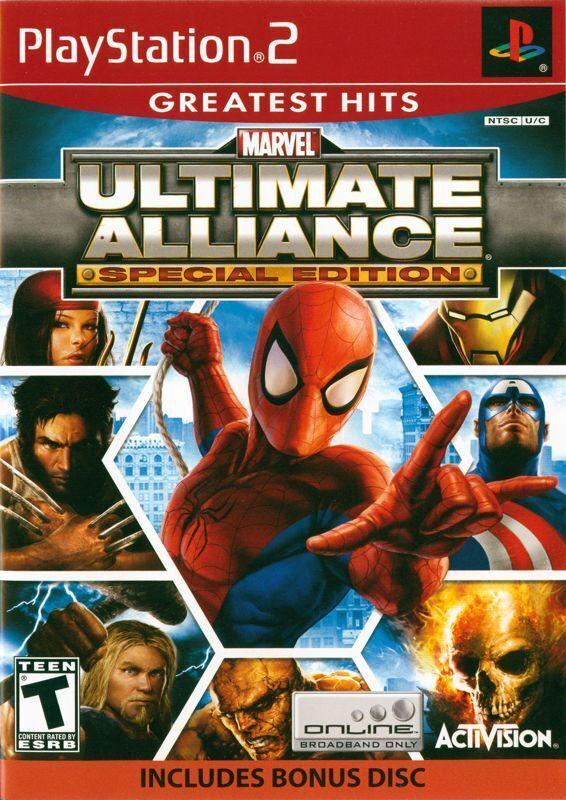 Marvel Ultimate Alliance - PlayStation 2 (special edition + soundtrack)
