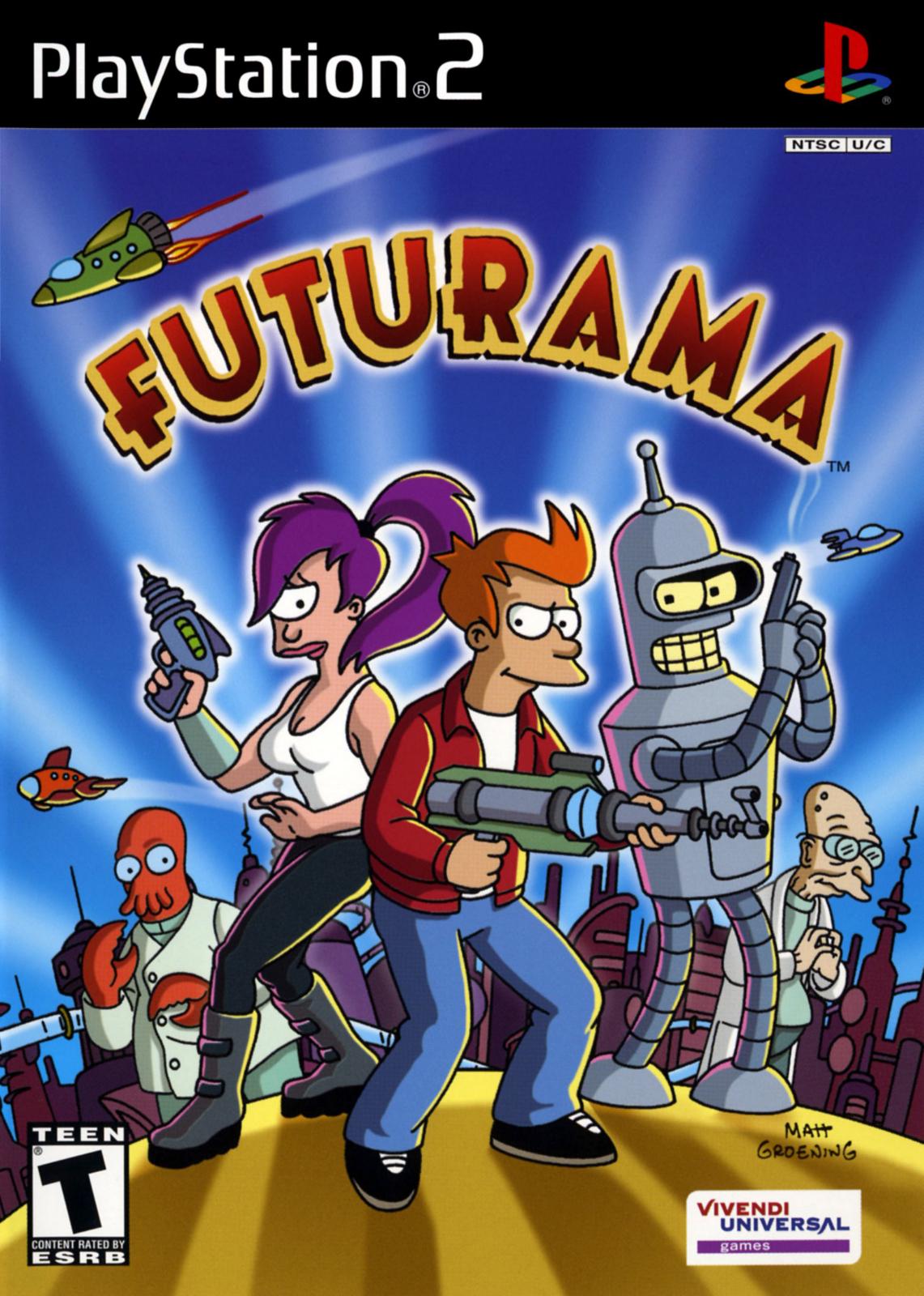 Futurama - Playstation 2 (w/ registration card)