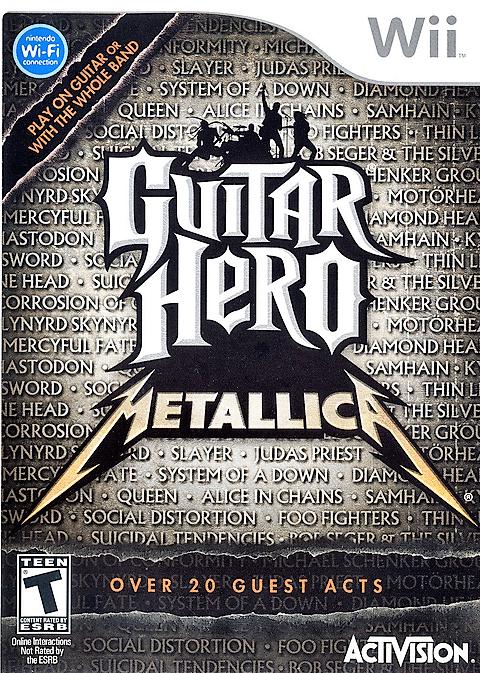 Guitar Hero Metallica - Nintendo Wii