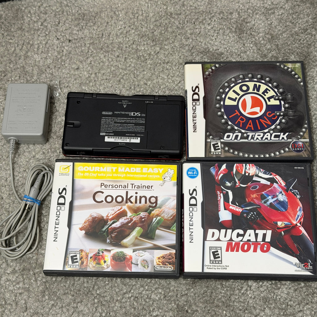 Red Nintendo DS Bundle