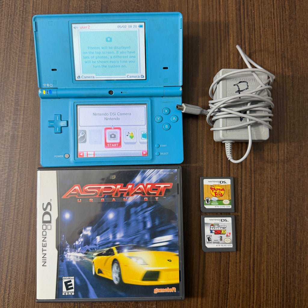 Nintendo DSi blue - Bundle