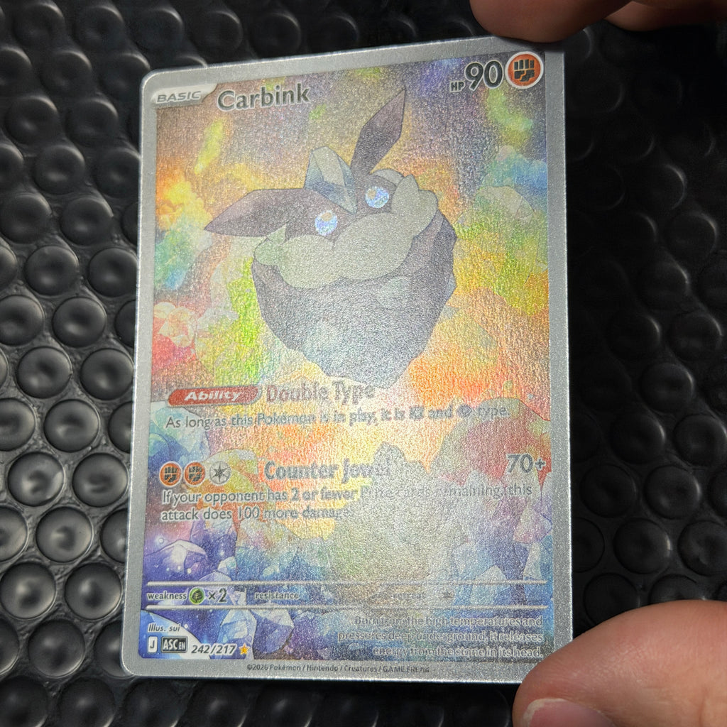 Pokemon Carbink 242/217 EN ASC HERO 2026 - Illustration Rare Holo