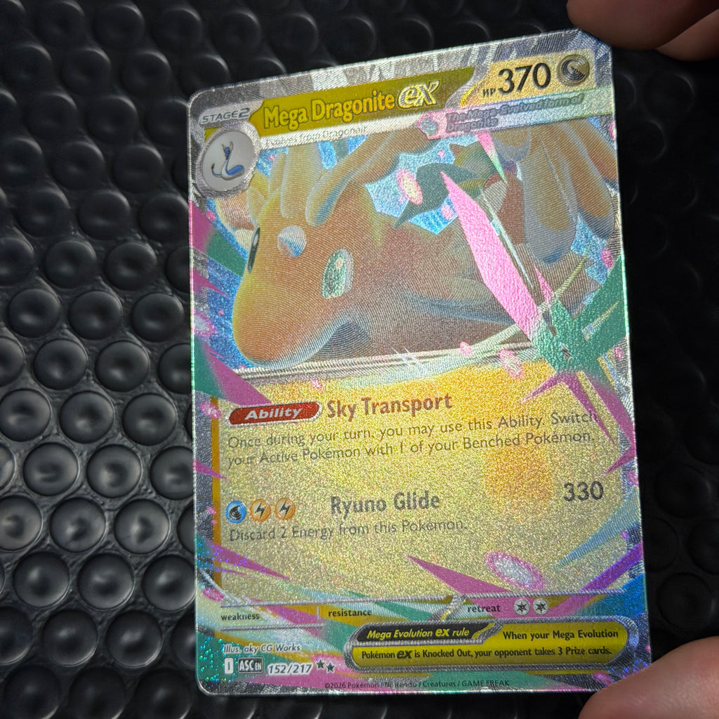 Pokemon TCG Ascended Heroes ASC EN - Mega Dragonite EX - 152/217 NM