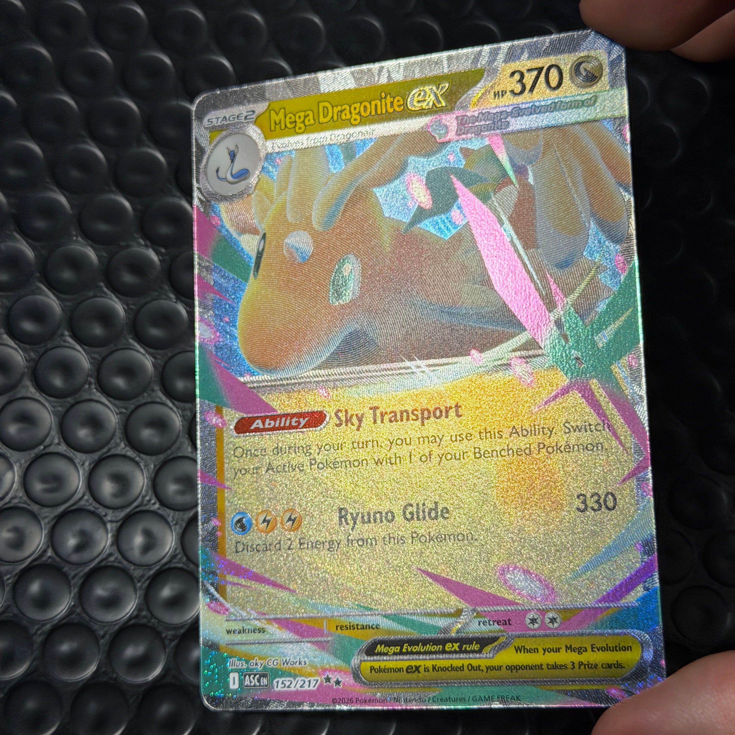 Pokemon TCG Ascended Heroes ASC EN - Mega Dragonite EX - 152/217 NM