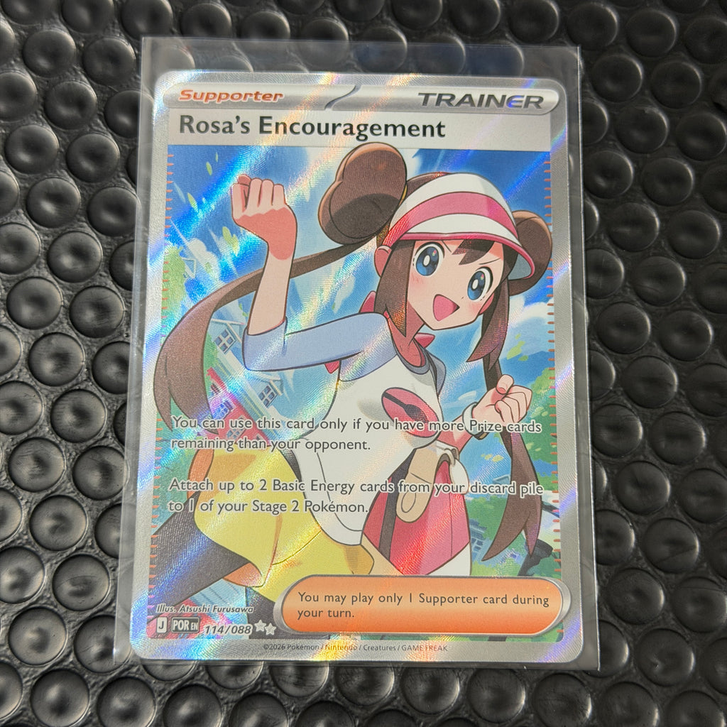 Rosa's Encouragement - Ultra Rare Holo POR 114/088 NM
