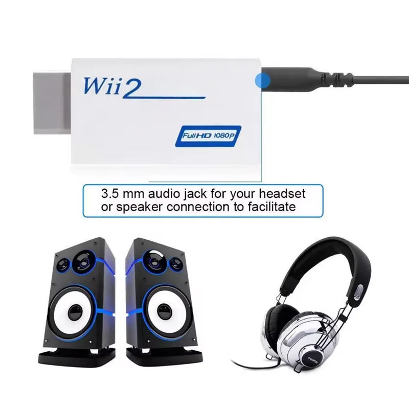 Wii to HDMI Adapter