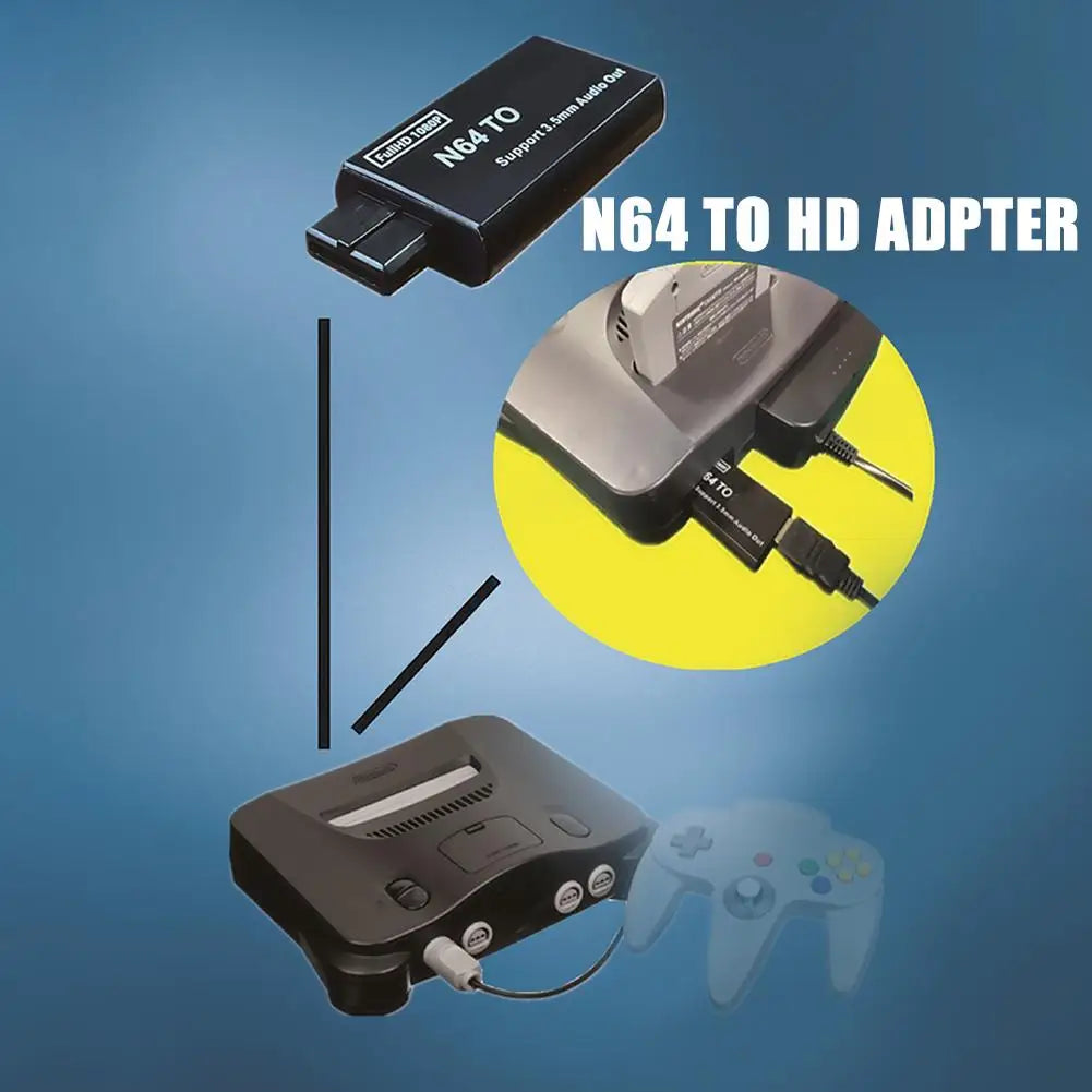 N64 To HDMI Converter Adapter