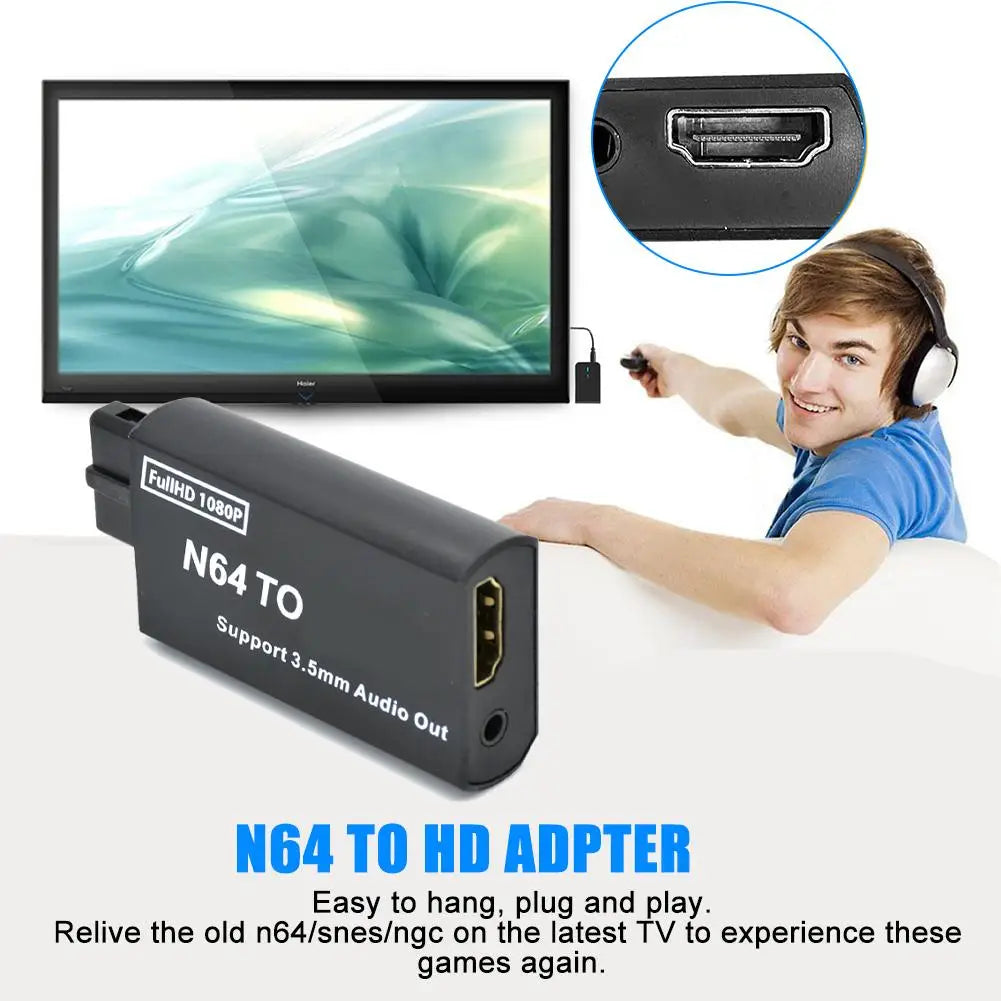 N64 To HDMI Converter Adapter