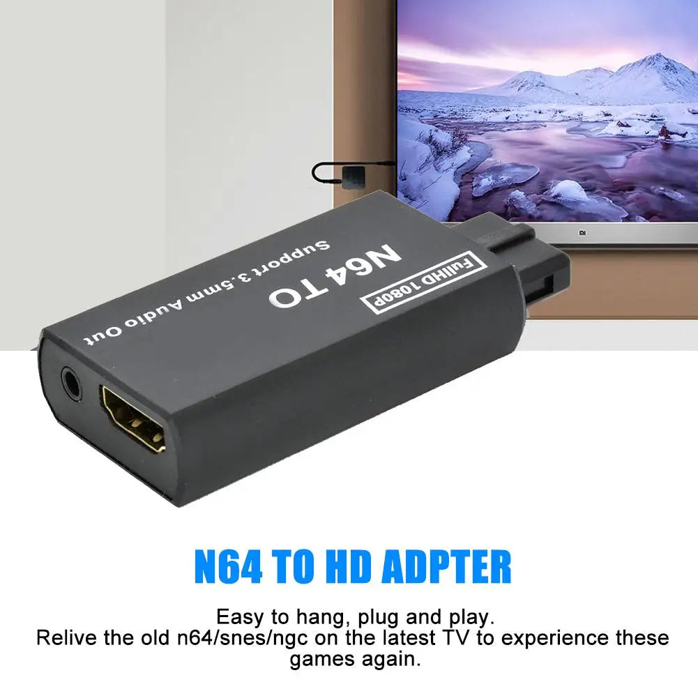 N64 To HDMI Converter Adapter