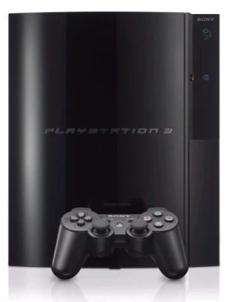 Sony PlayStation 3 (CECHE01) 80GB - PS3 Piano Black Fat Console Bundle Backwards Compatible